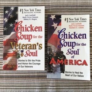 Paperback Books ~ Chicken Soup for Veteran's & America